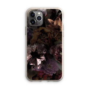 Dark Matter - Eco mobilfoderal med mörka blommor för iPhone 11 Pro