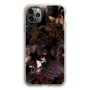 Dark Matter - Eco mobilfoderal med mörka blommor för iPhone 11 Pro Max